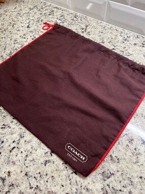 Coach Dust Bag EUC
